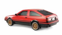 21103 AE86 Sprinter Trueno Scale Drift Racing Car 1op18 RTR rood www.twr-trading.nl 04